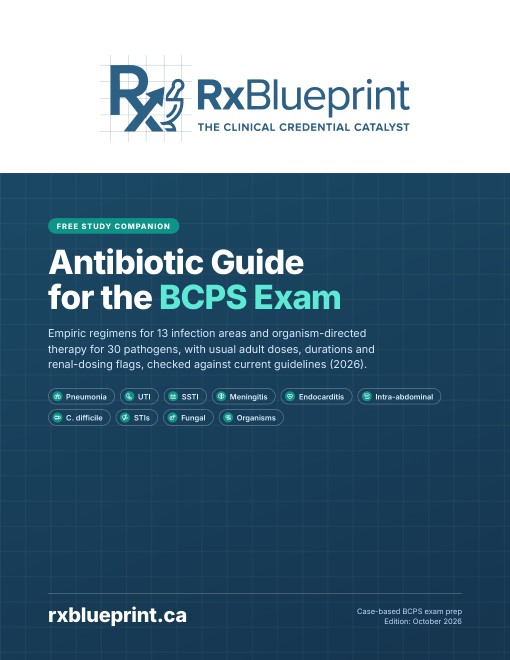 Cover of Antibiotic Guide for the BCPS Exam